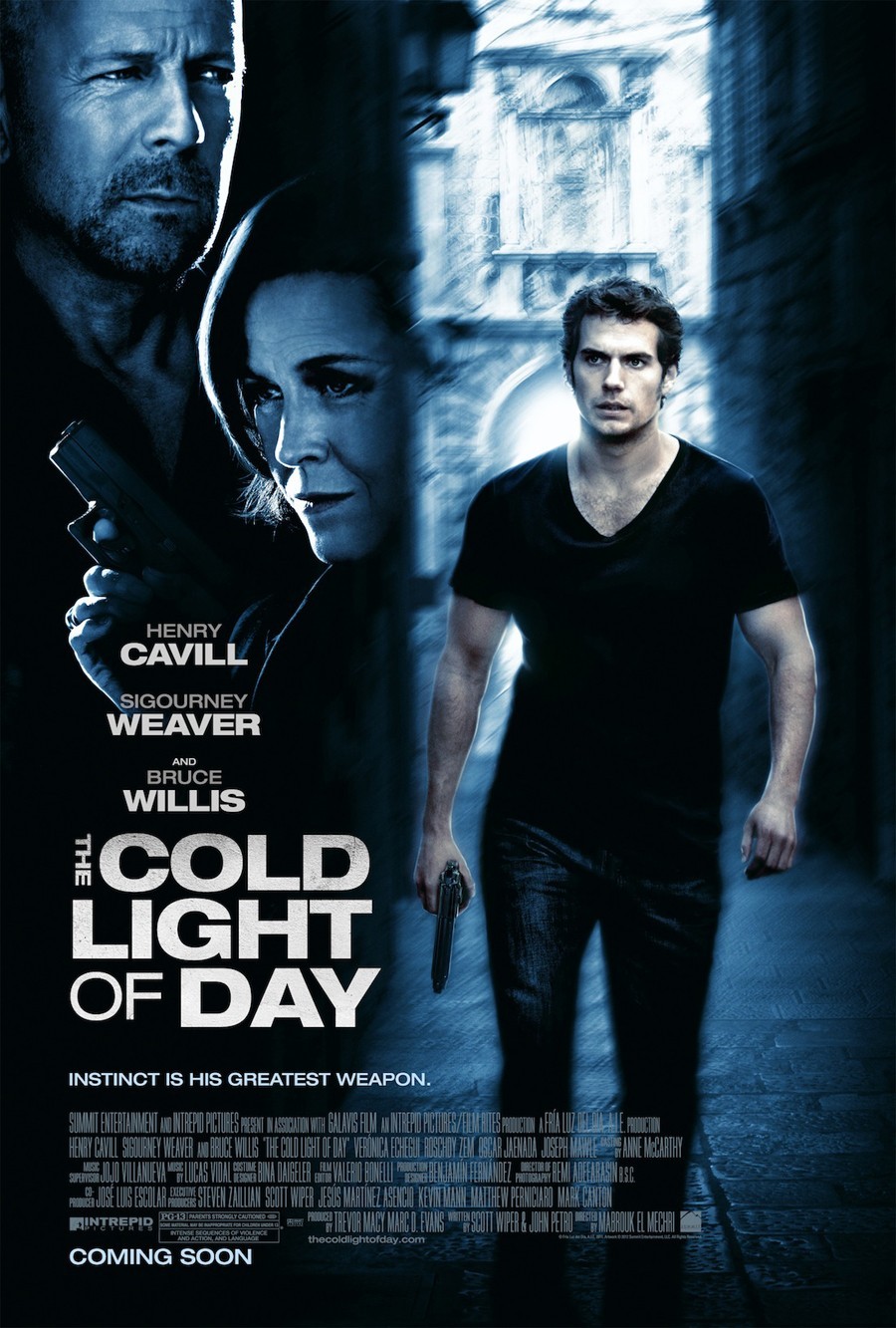 Poster of Summit Entertainment's The Cold Light of Day (2012)