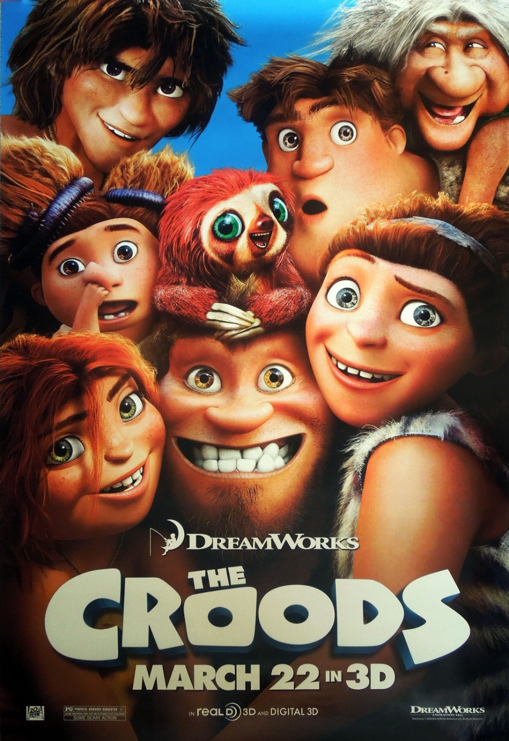 Poster of 20th Century Fox's The Croods (2013)