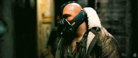 Tom Hardy stars as Bane in Warner Bros. Pictures' The Dark Knight Rises (2012)
