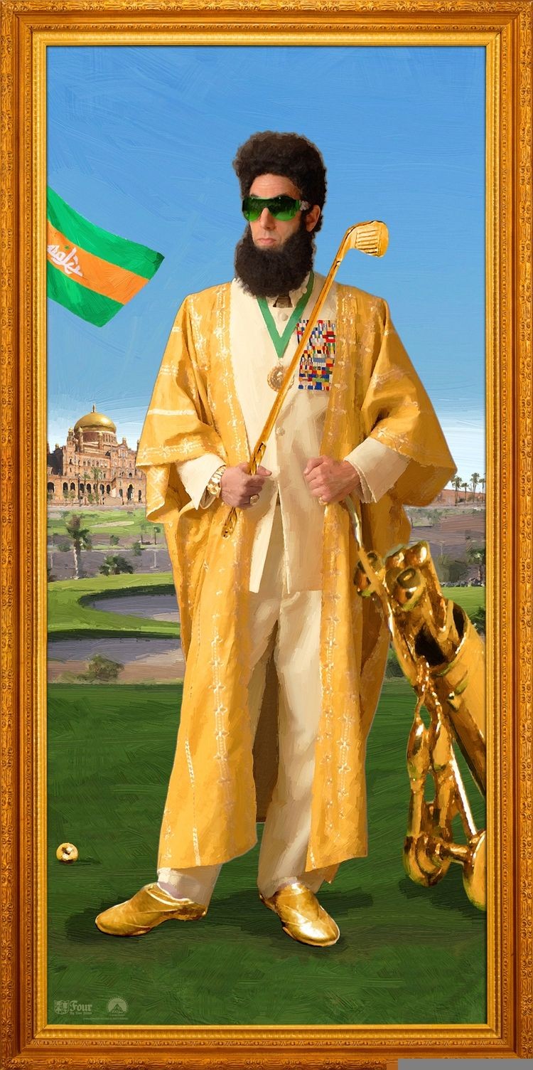 Sacha Baron Cohen stars as General Aladeen in Paramount Pictures' The Dictator (2012)