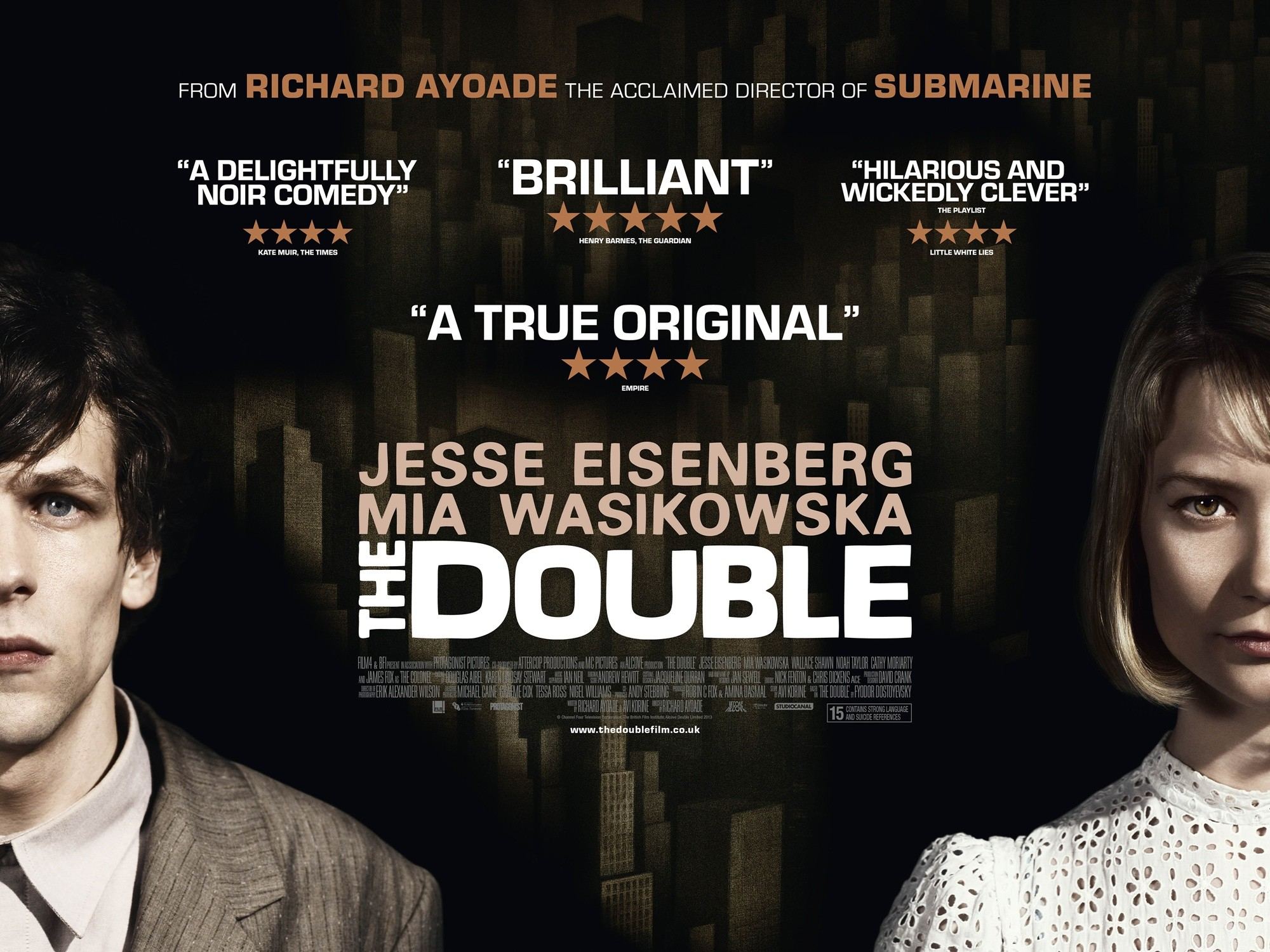 Poster of Magnolia Pictures' The Double (2014)