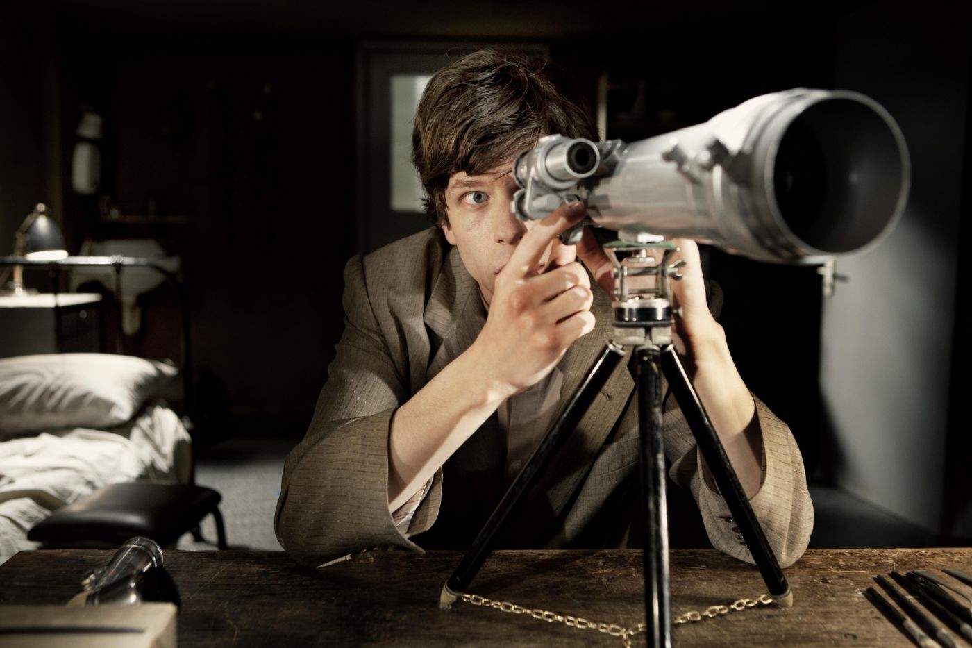 Jesse Eisenberg stars as Simon/James in Magnolia Pictures' The Double (2014)