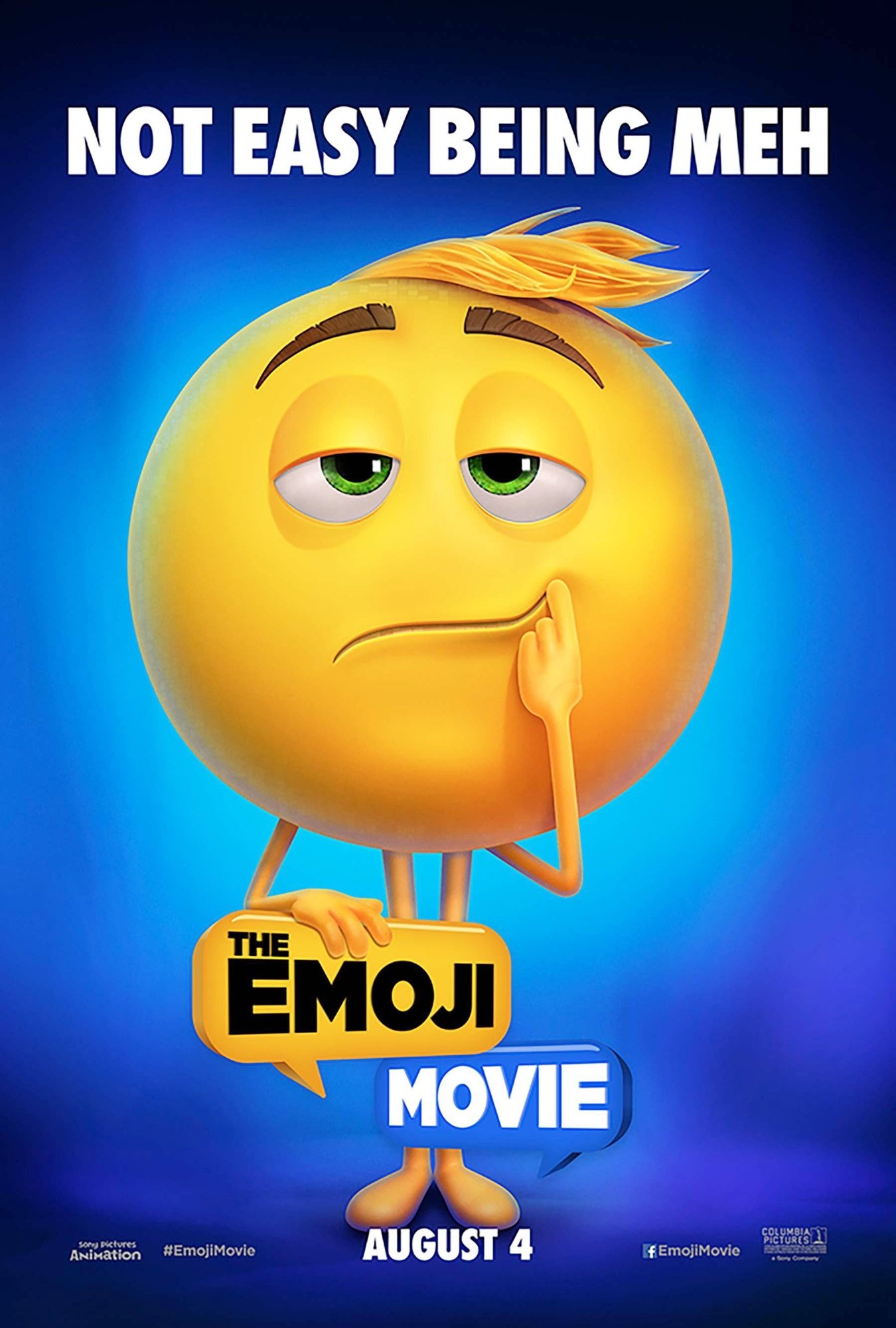 Poster of Sony Pictures Animation's The Emoji Movie (2017)