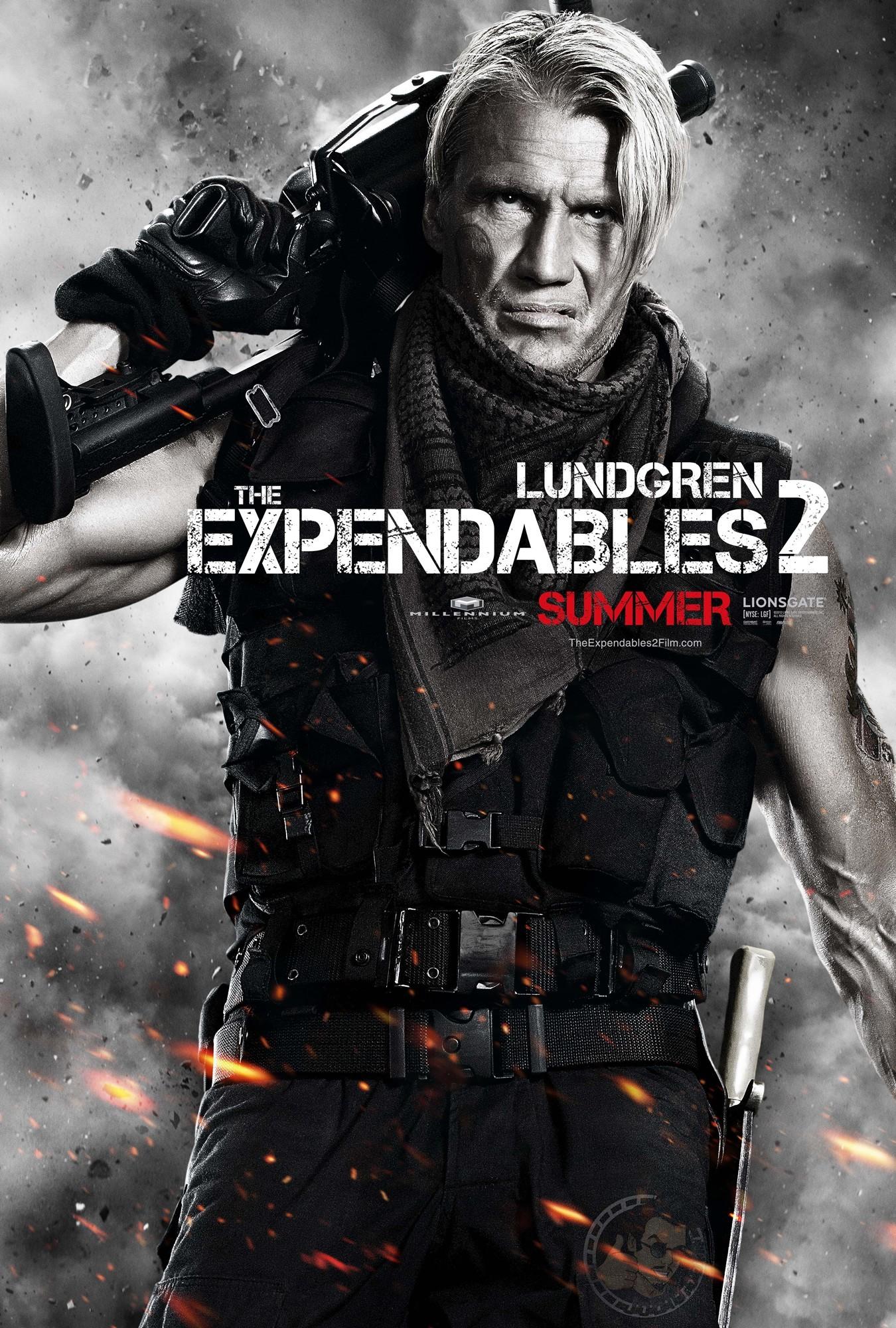 Poster of Lionsgate Films' The Expendables 2 (2012)