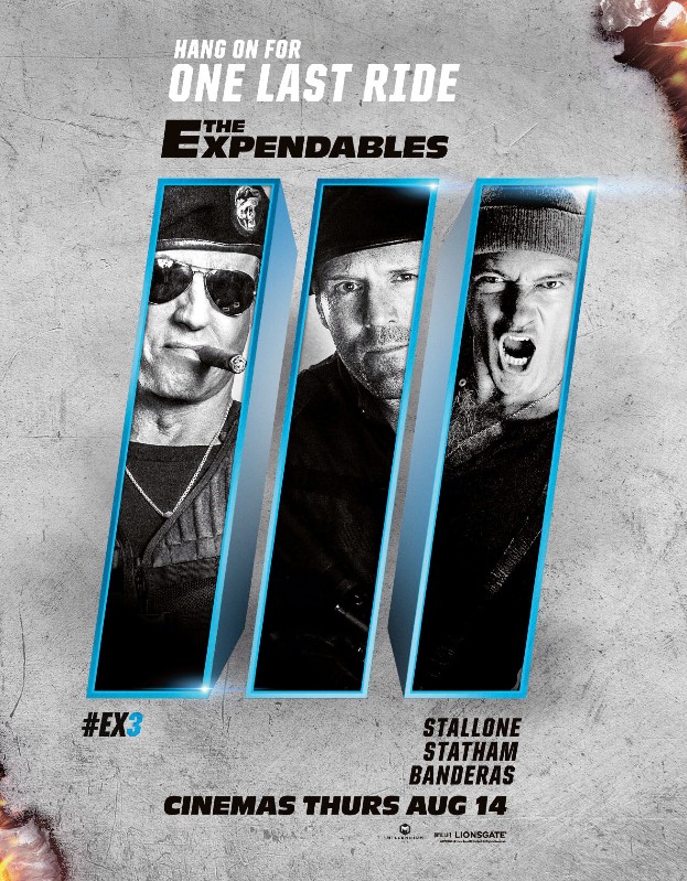 Poster of Lionsgate Film's The Expendables 3 (2014)