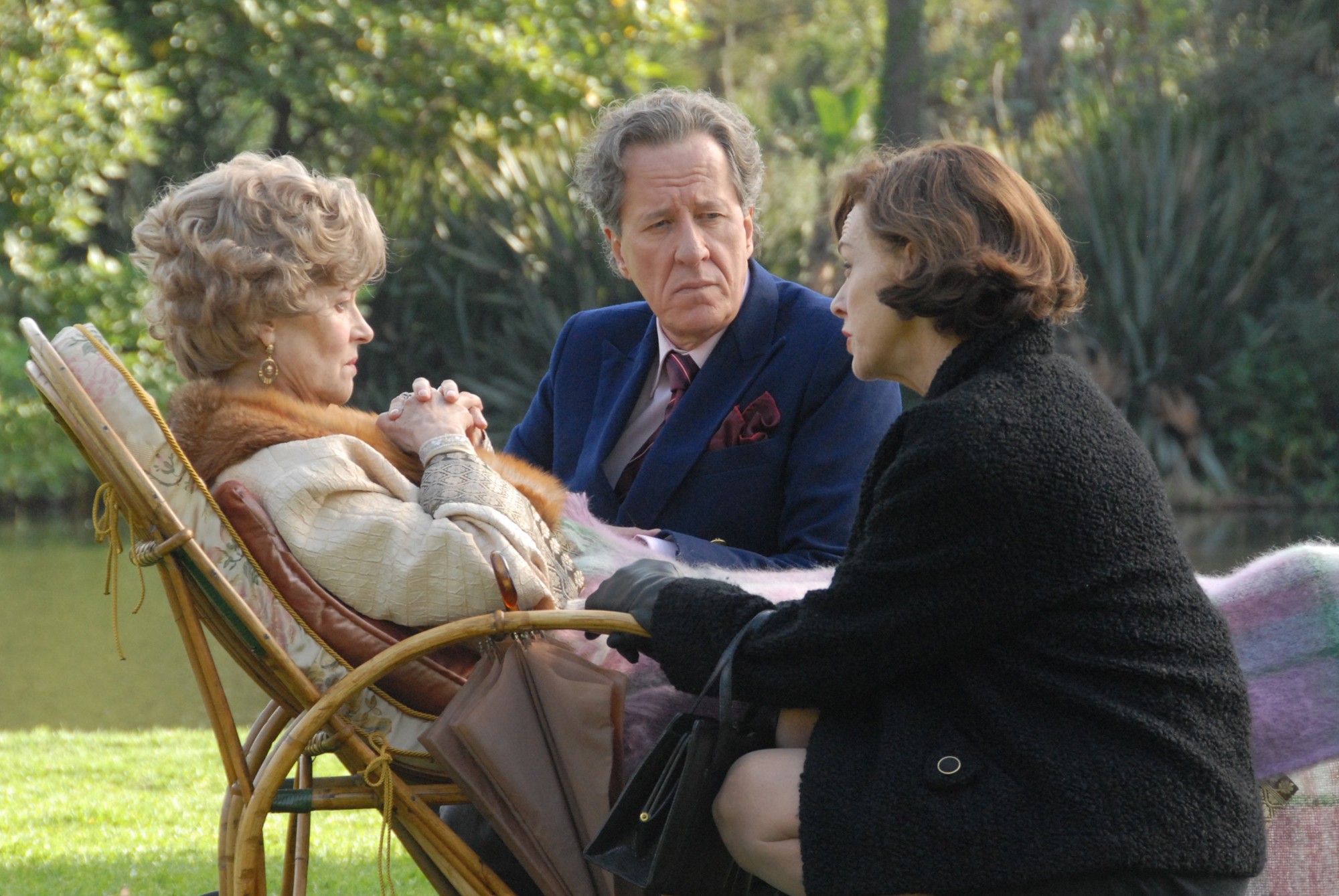 Charlotte Rampling, Geoffrey Rush and Judy Davis in Sycamore Entertainment's The Eye of the Storm (2012)