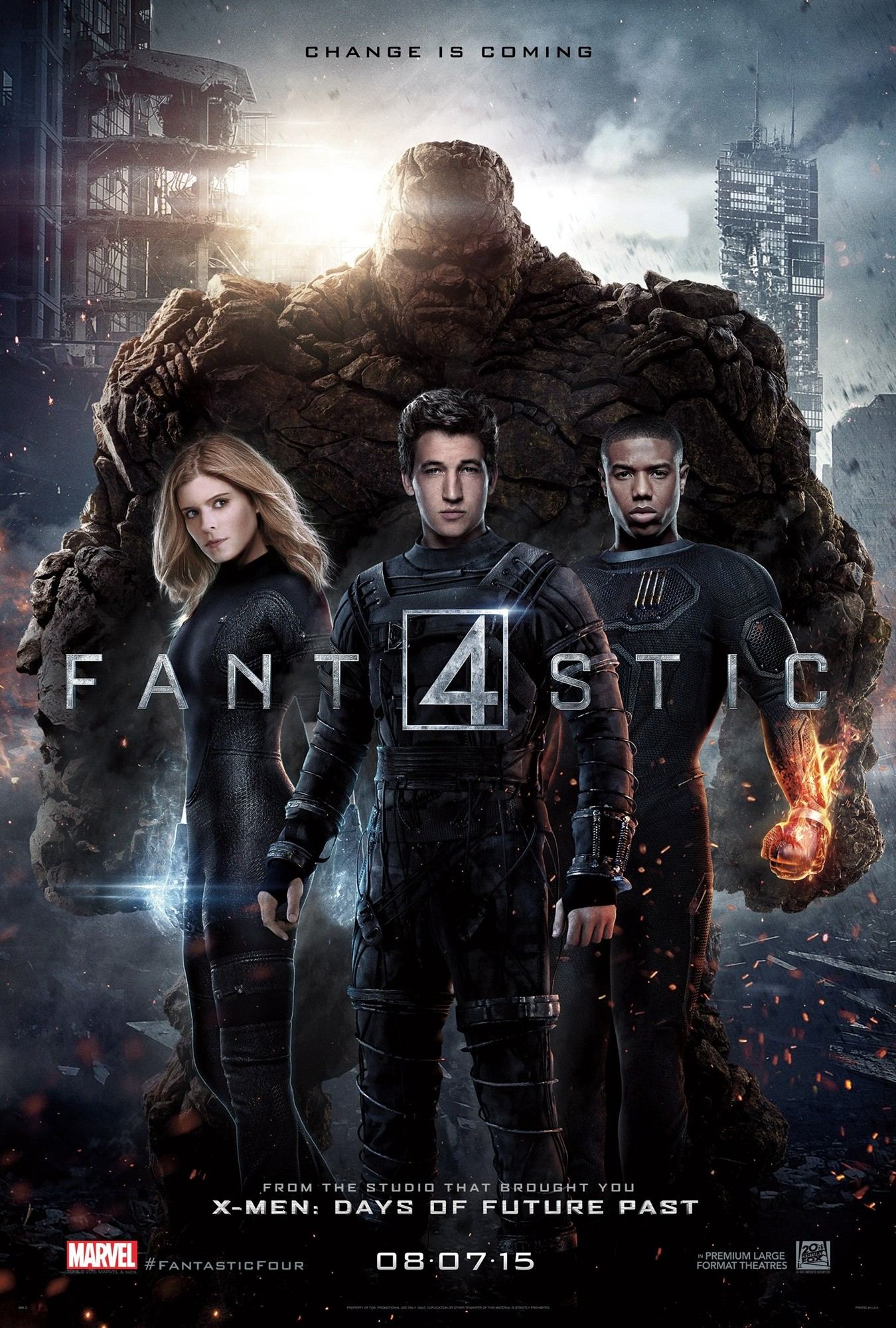 Poster of 20th Century Fox's The Fantastic Four (2015)