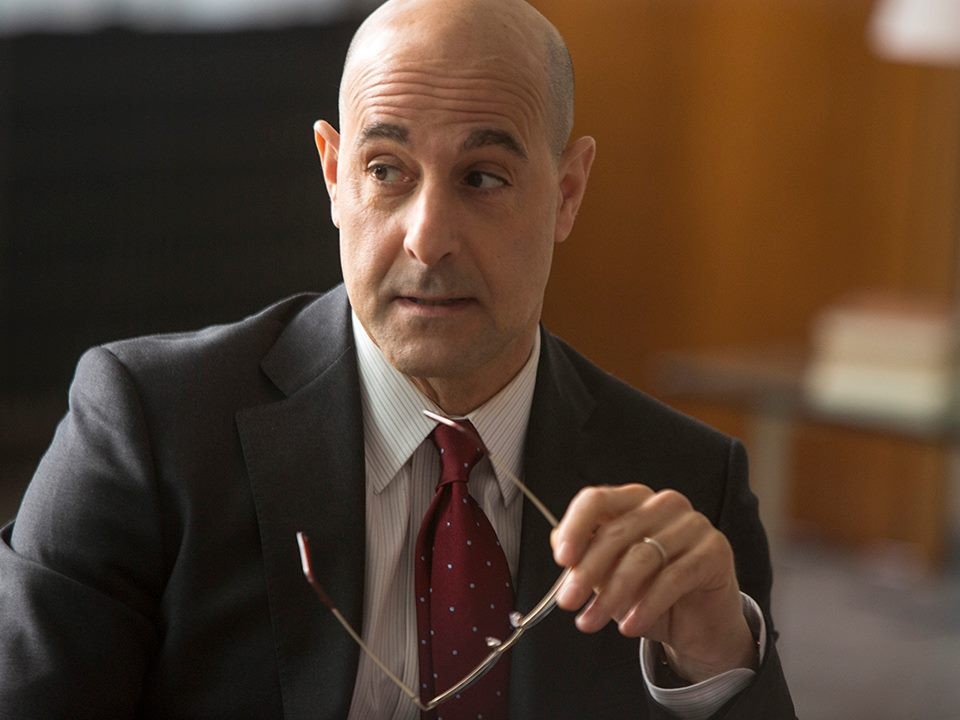 Stanley Tucci stars as James Boswell in Walt Disney Pictures' The Fifth Estate (2013)