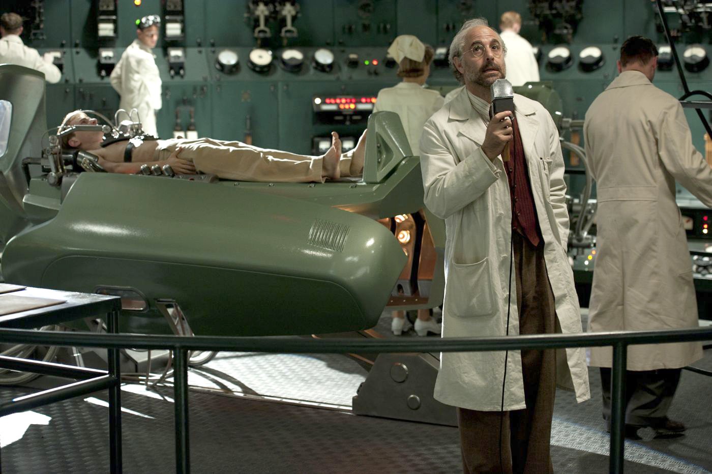 Stanley Tucci stars as Dr. Abraham Erskine in Paramount Pictures' Captain America: The First Avenger (2011)