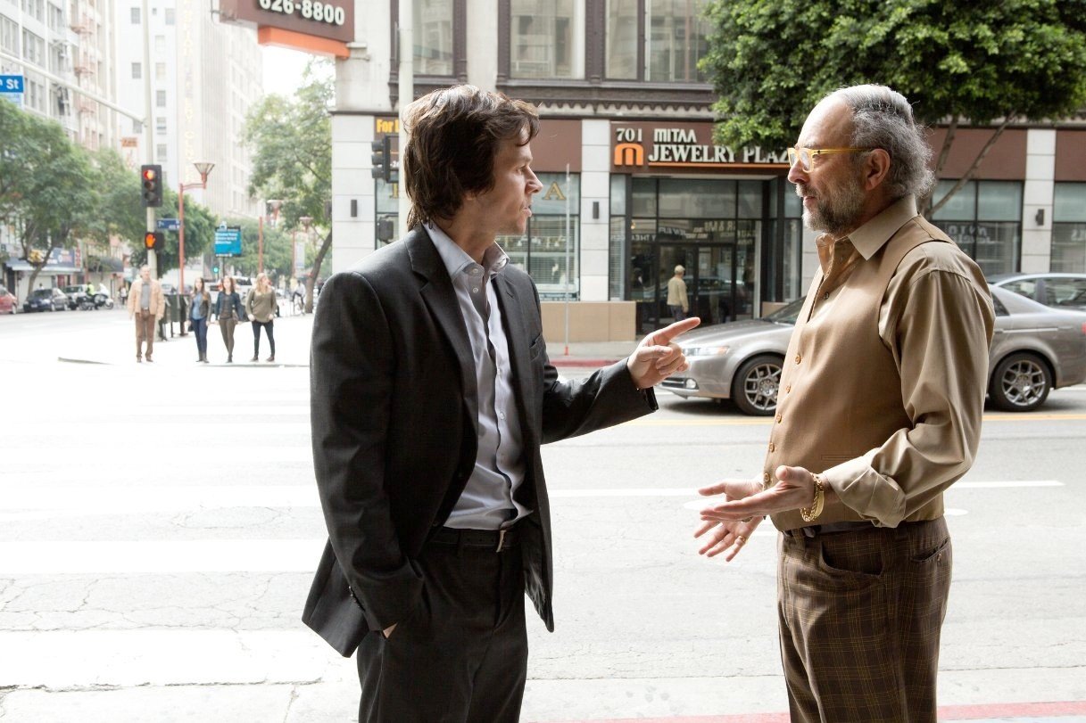 Mark Wahlberg stars as Jim Bennett and Richard Schiff stars as Jeweler in Paramount Pictures' The Gambler (2014). Photo credit by Claire Folger.