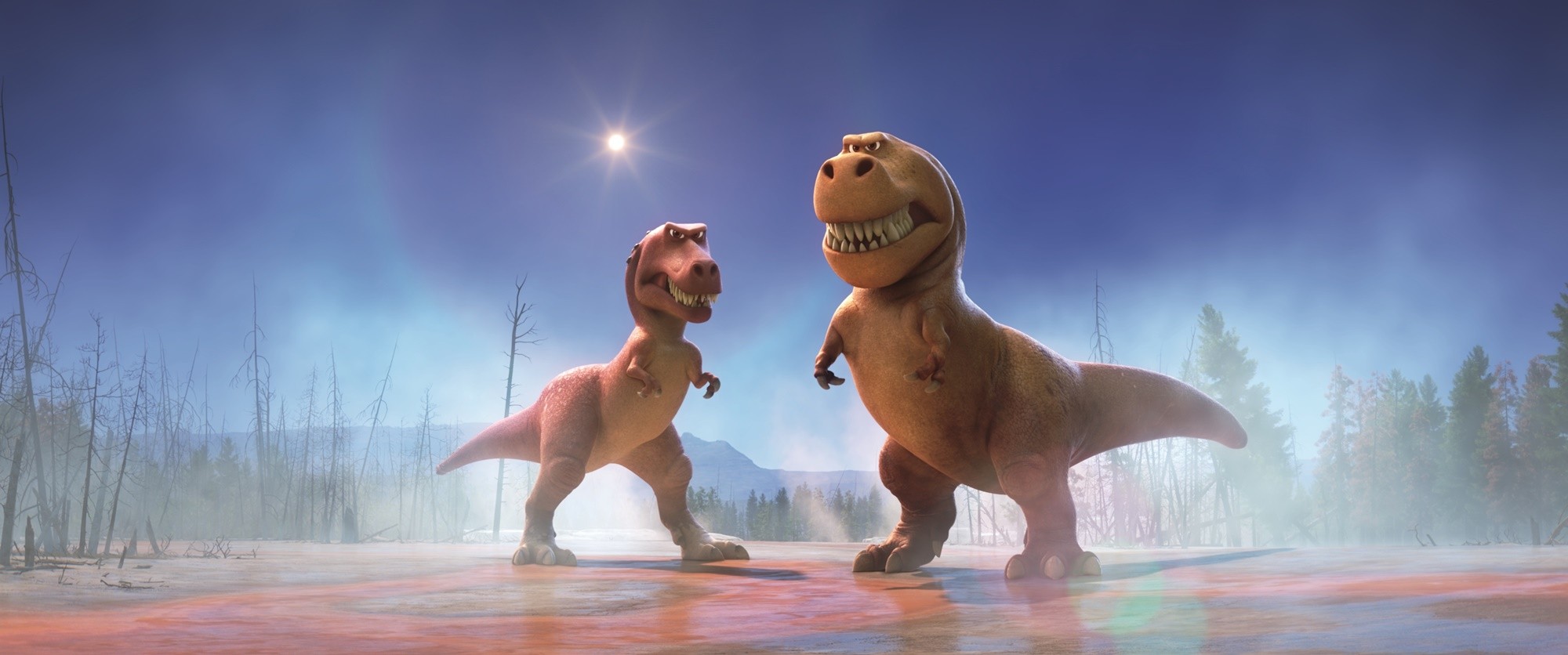 T-Rexes from Walt Disney Pictures' The Good Dinosaur (2015)