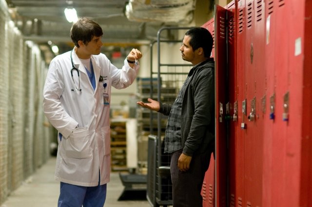 Orlando Bloom stars as Dr. Martin Ploeck and Michael Pena stars as Jimmy in Magnolia Pictures' The Good Doctor (2012)