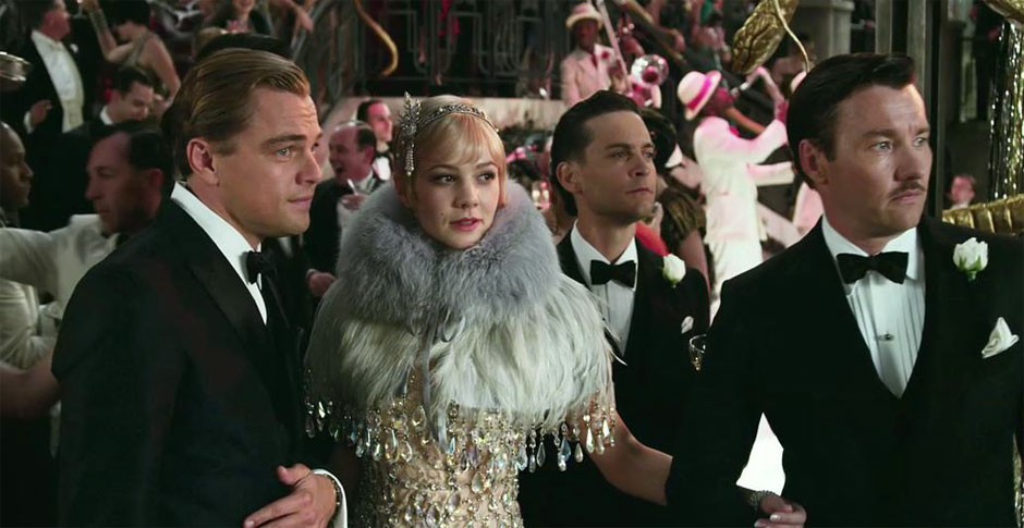 Leonardo DiCaprio, Carey Mulligan, Tobey Maguire and Joel Edgerton in Warner Bros. Pictures' The Great Gatsby (2013)