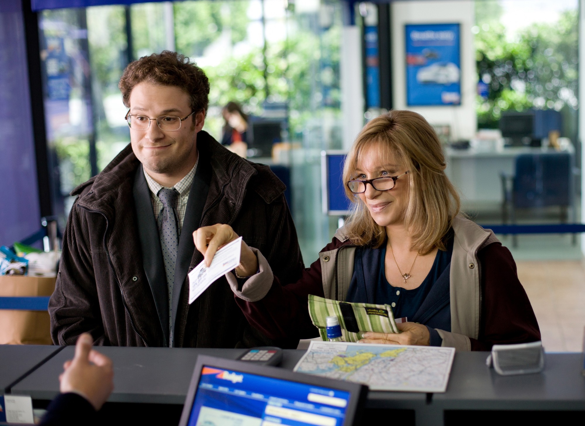 Seth Rogen stars as Andy Brewster and Barbra Streisand stars as Joyce Brewster in Paramount Pictures' The Guilt Trip (2012)