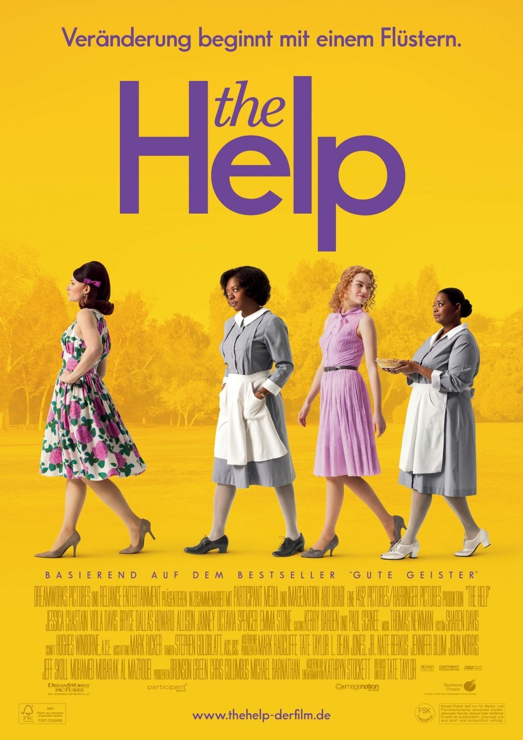 Poster of DreamWorks SKG's The Help (2011)