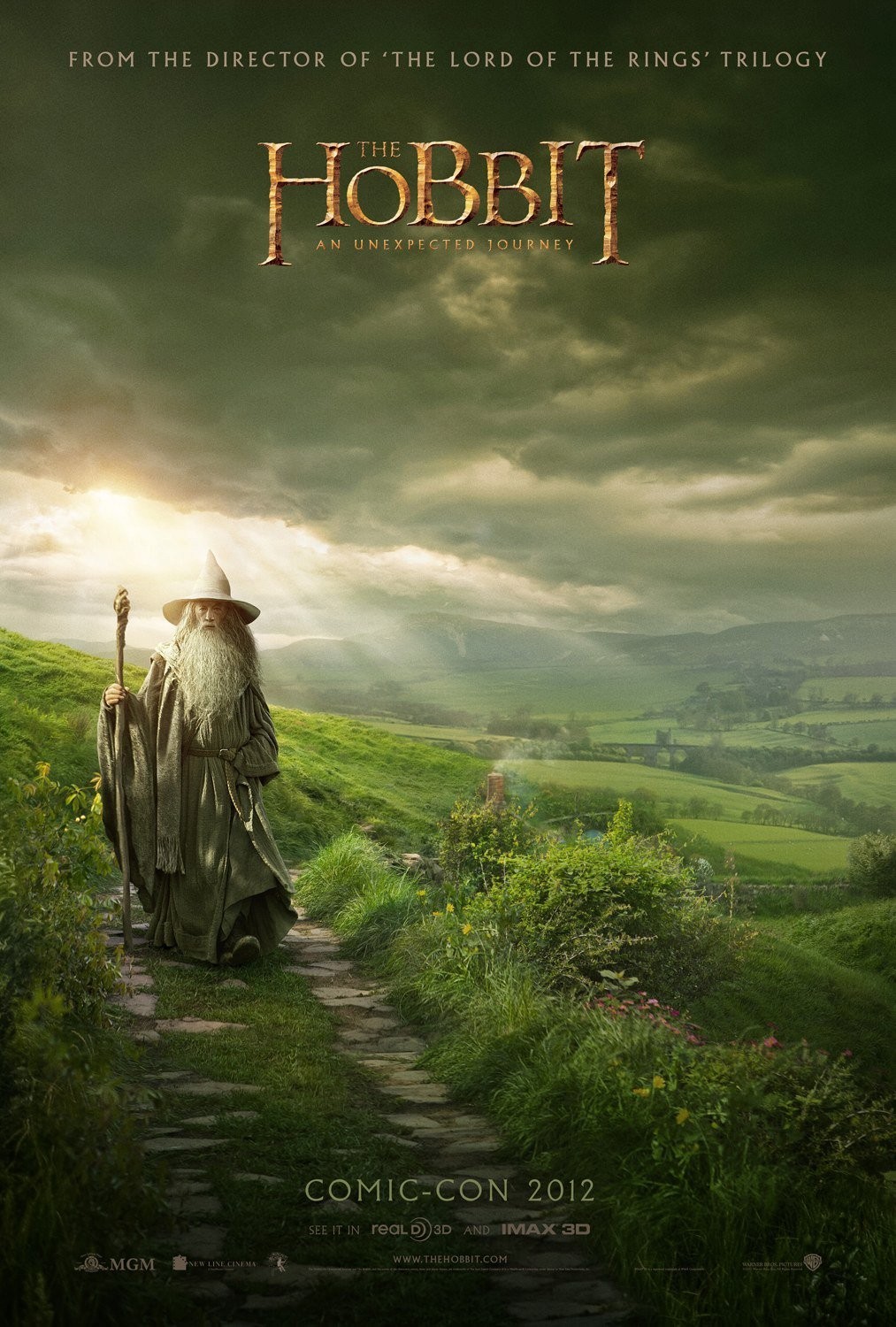 Poster of Warner Bros. Pictures' The Hobbit: An Unexpected Journey (2012)