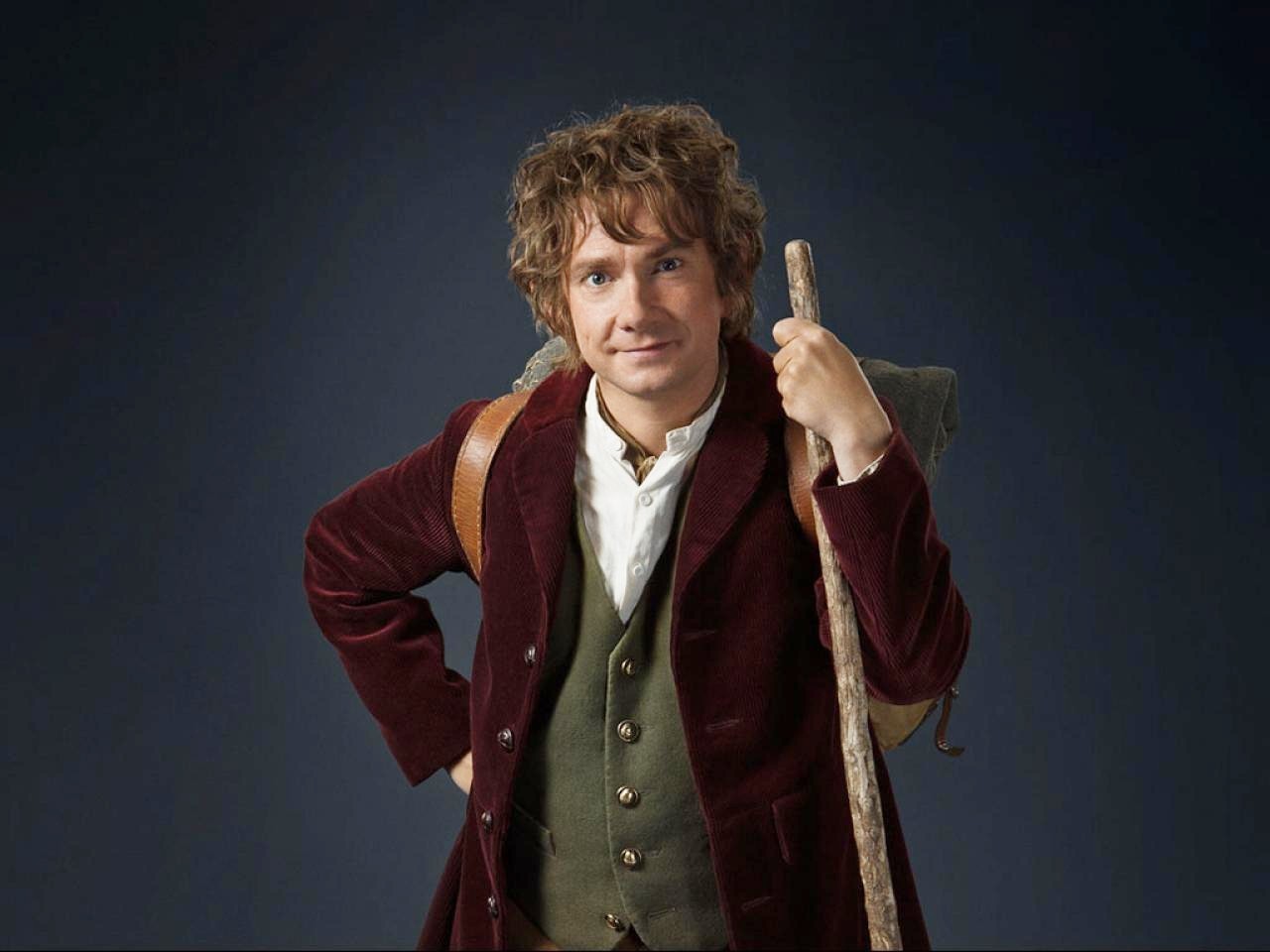 Martin Freeman stars as Bilbo Baggins in Warner Bros. Pictures' The Hobbit: An Unexpected Journey (2012)