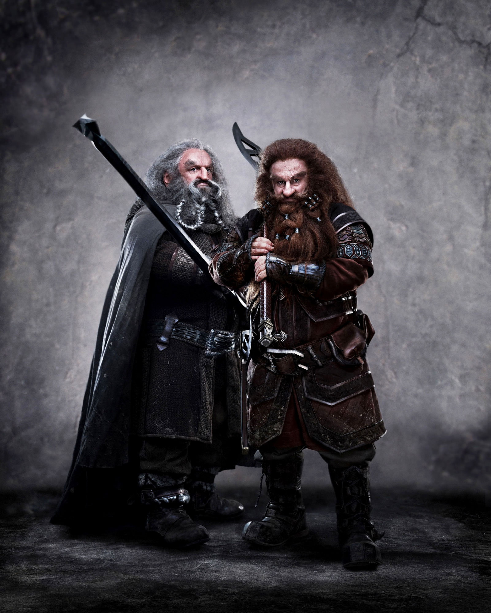 John Callen stars as Oin and Peter Hambleton stars as Gloin in Warner Bros. Pictures' The Hobbit: An Unexpected Journey (2012)