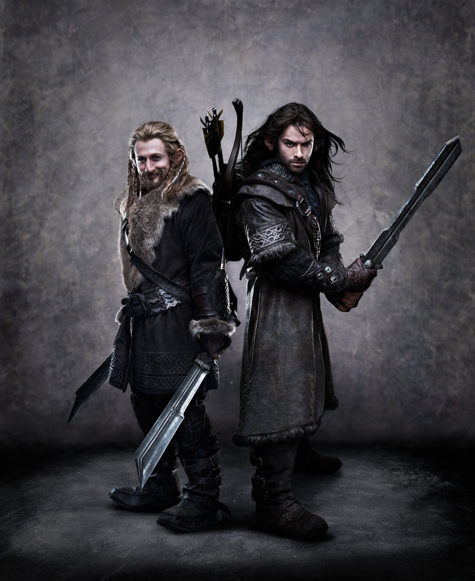 Dean O'Gorman stars as Fili and Aidan Turner stars as Kili in Warner Bros. Pictures' The Hobbit: An Unexpected Journey (2012)
