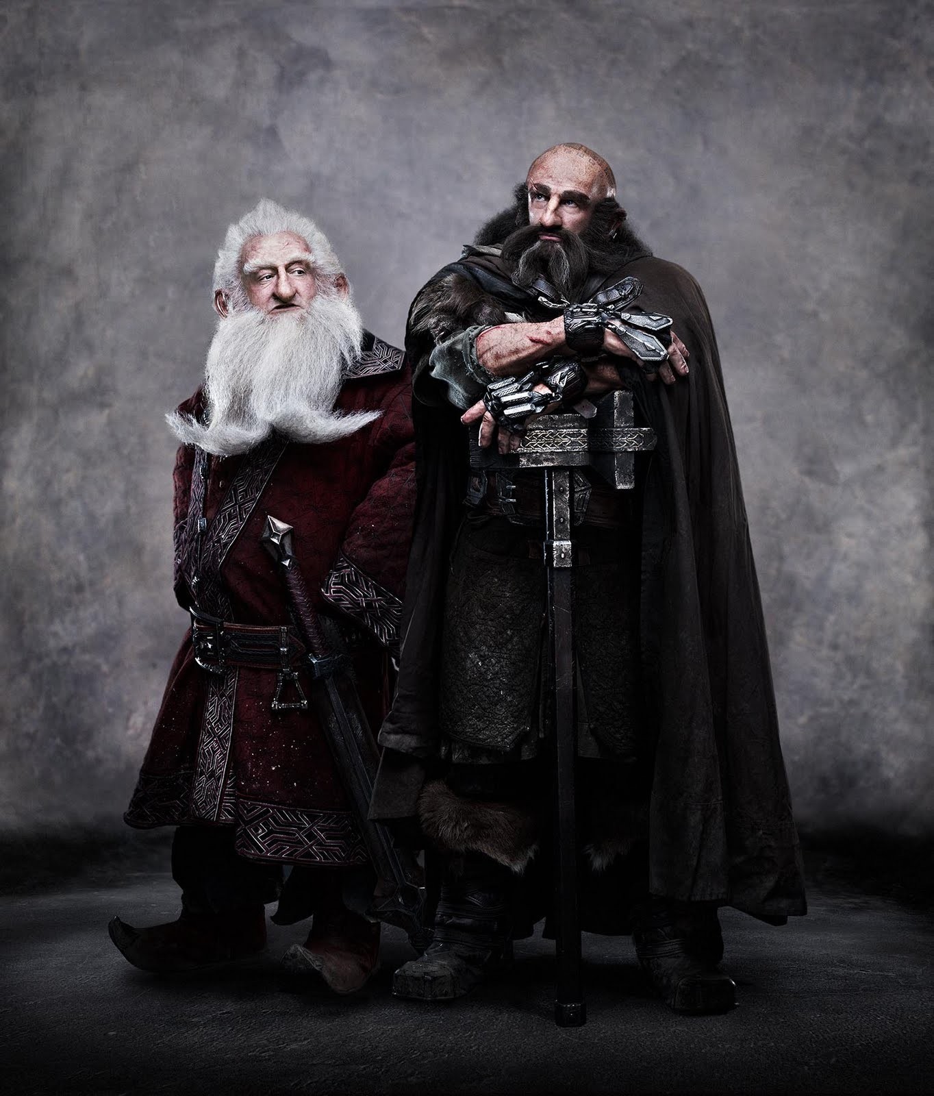 Ken Stott stars as Balin and Graham McTavish stars as Dwalin in Warner Bros. Pictures' The Hobbit: An Unexpected Journey (2012)