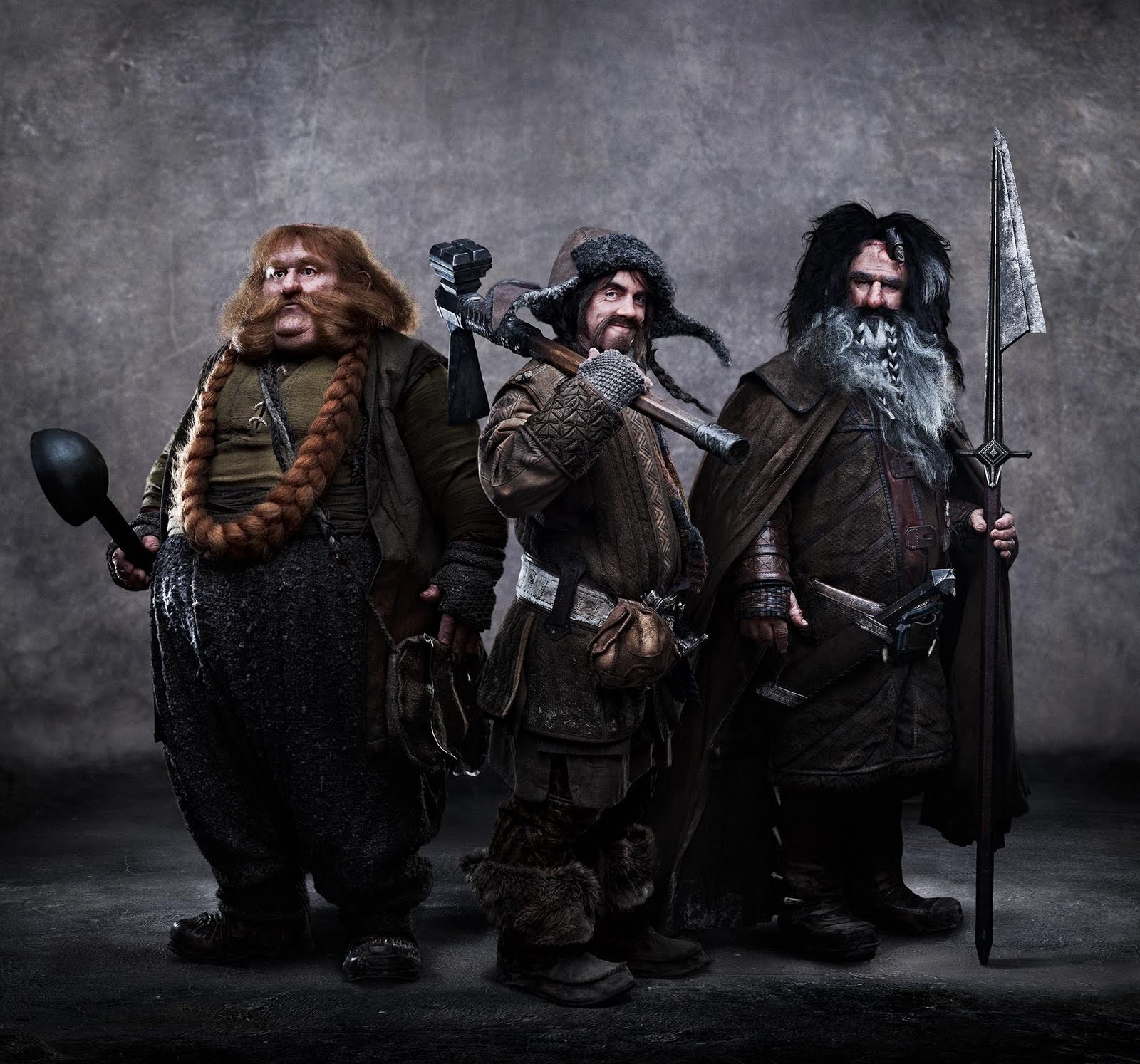 Stephen Hunter, James Nesbitt and William Kircher in Warner Bros. Pictures' The Hobbit: An Unexpected Journey (2012)