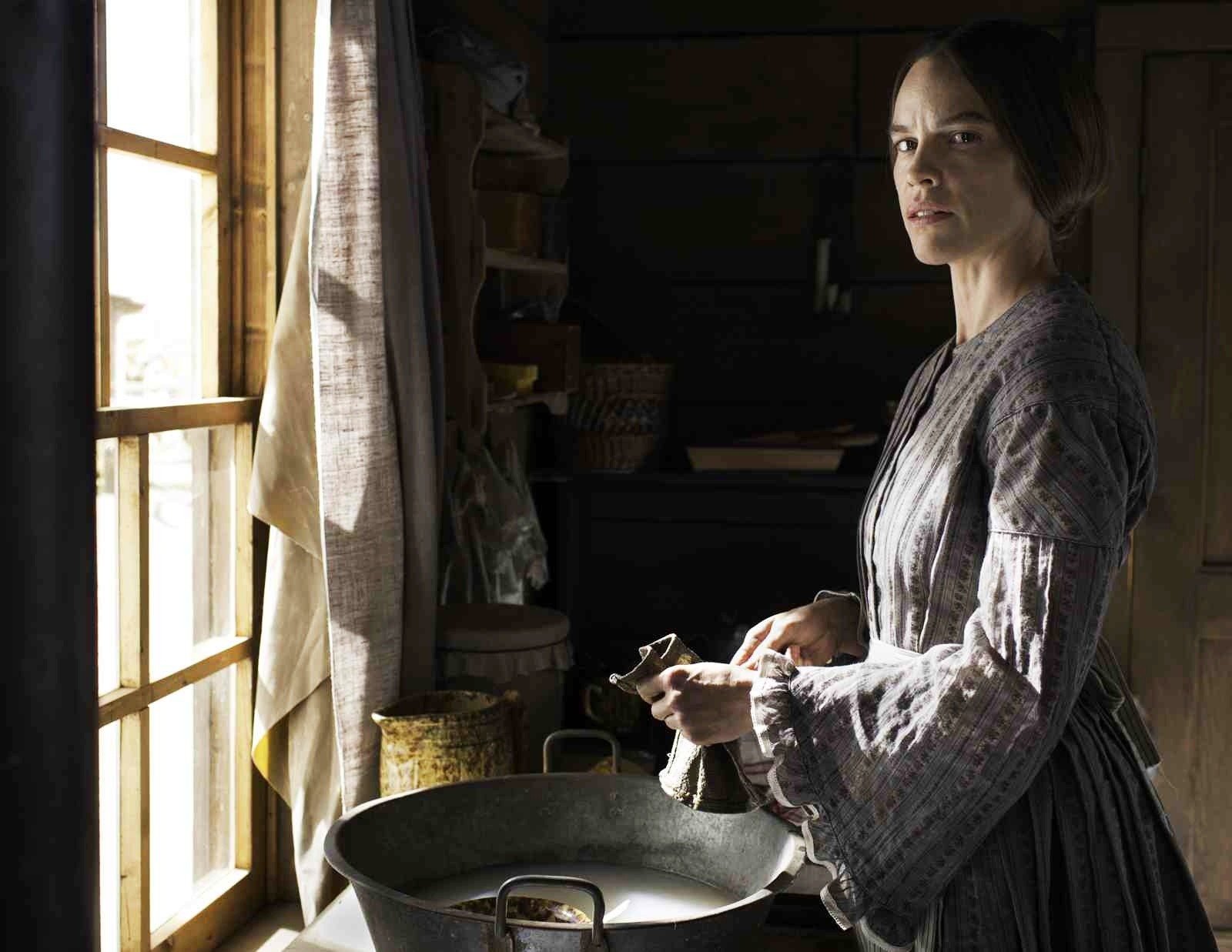 Hilary Swank stars as Mary Bee Cuddy in Saban Films' The Homesman (2014)