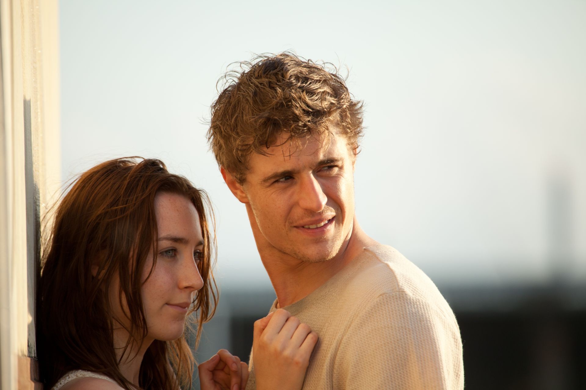 Saoirse Ronan stars as Melanie Stryder and Max Irons stars as Jared Howe in Open Road Films' The Host (2013)
