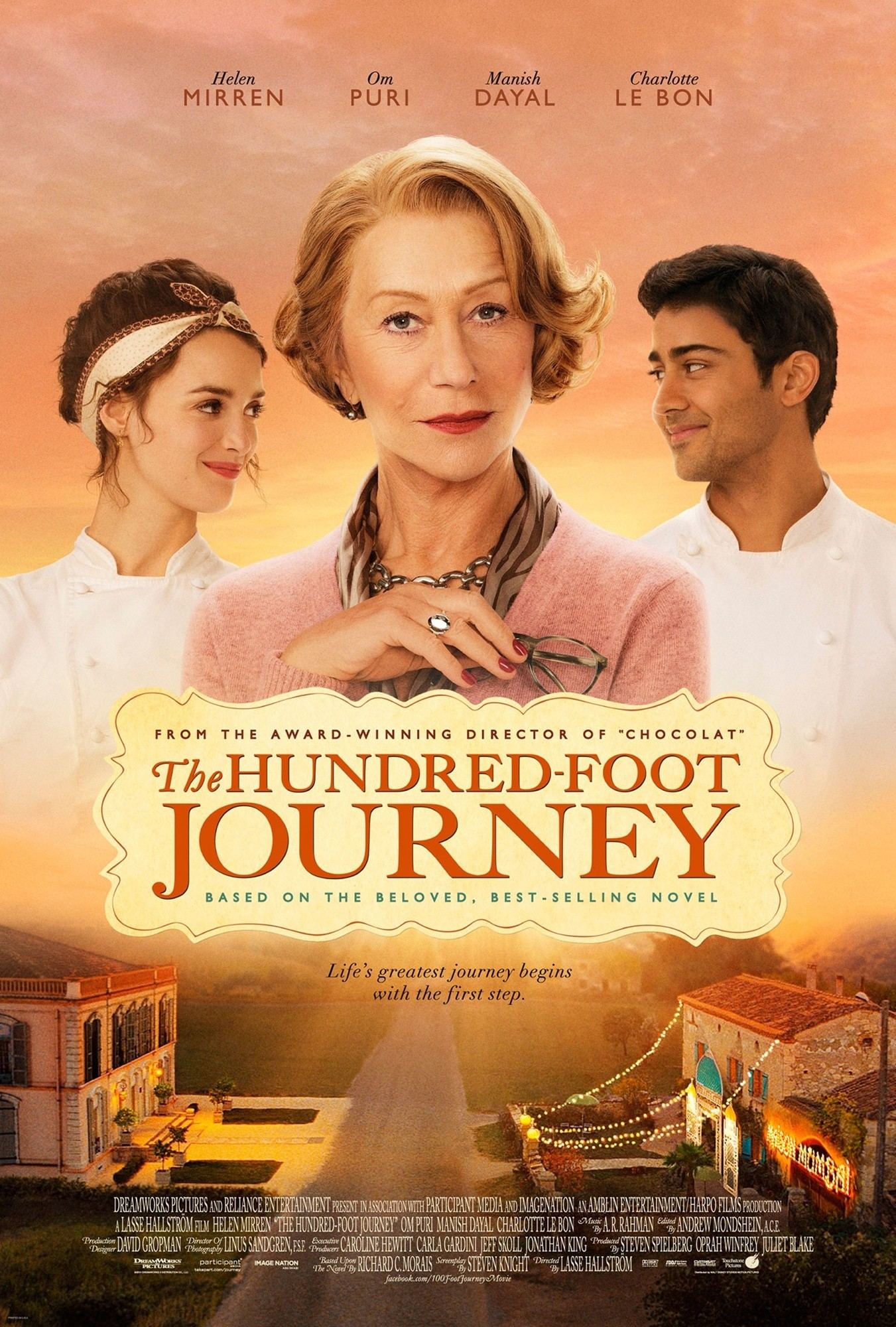 Poster of Walt Disney Pictures' The Hundred-Foot Journey (2014)