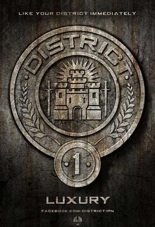 Poster of Lionsgate Films' The Hunger Games (2012)