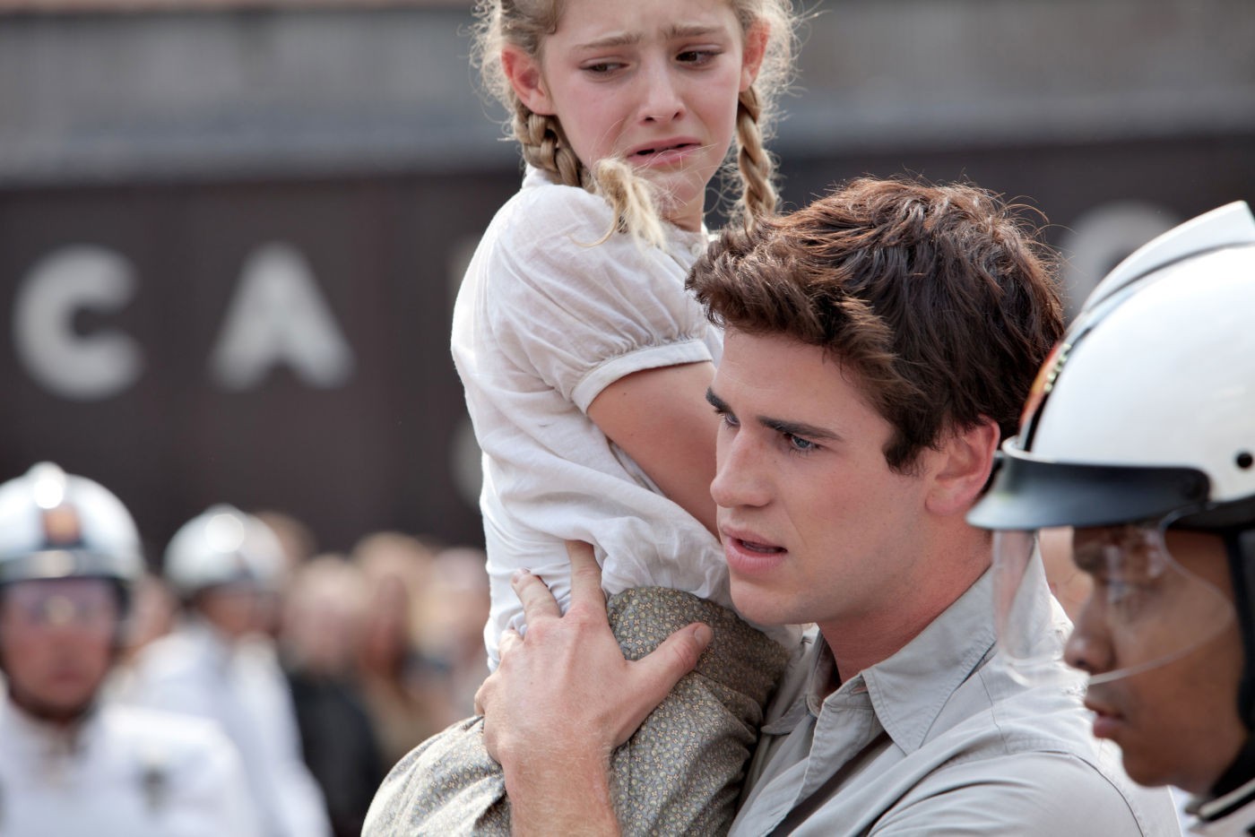 Liam Hemsworth stars as Gale Hawthorne in Lionsgate Films' The Hunger Games (2012)