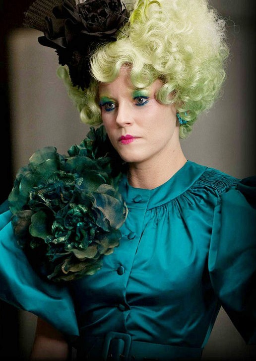 Elizabeth Banks stars as Effie Trinket in Lionsgate Films' The Hunger Games (2012)