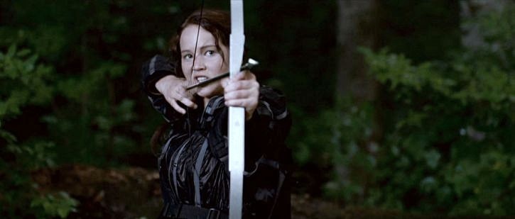 Jennifer Lawrence stars as Katniss Everdeen in Lionsgate Films' The Hunger Games (2012)