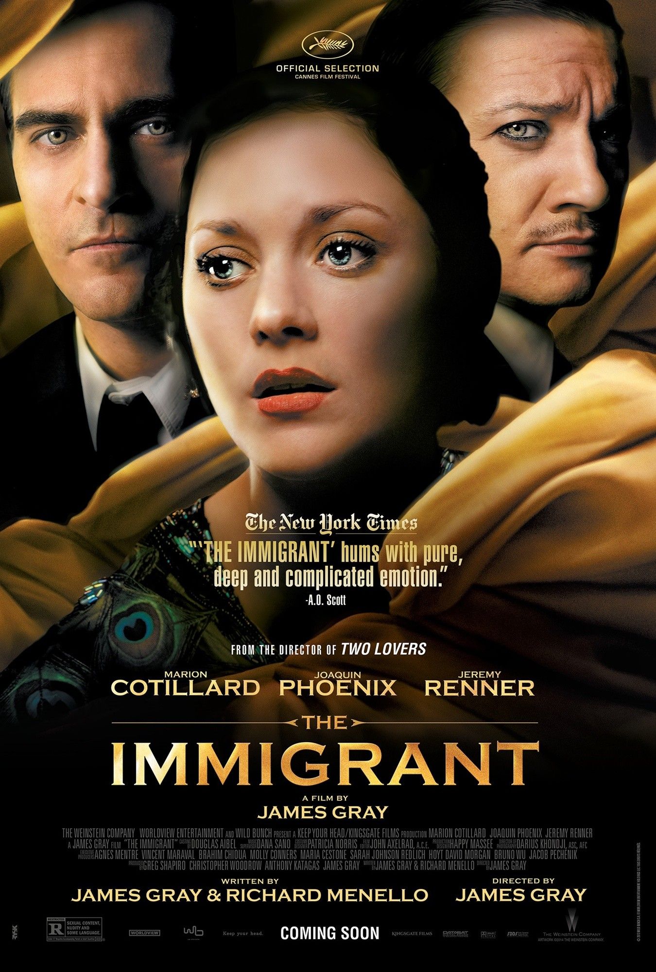 Poster of The Weinstein Company's The Immigrant (2014)