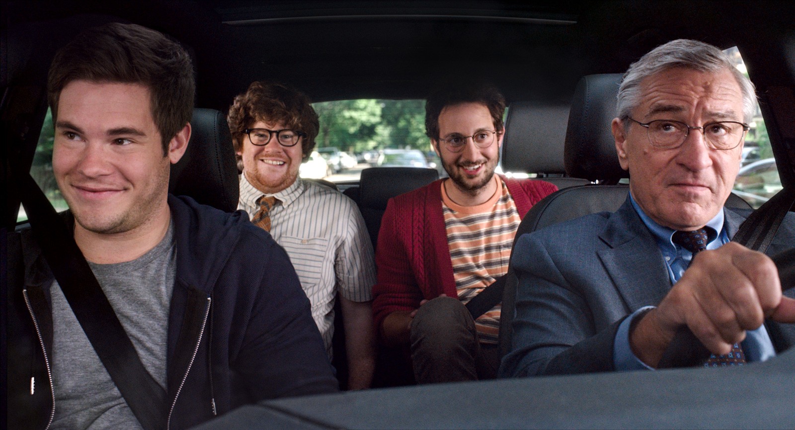 Adam DeVine, Zack Pearlman, Elliot Villar and Robert De Niro in Warner Bros. Pictures' The Intern (2015)