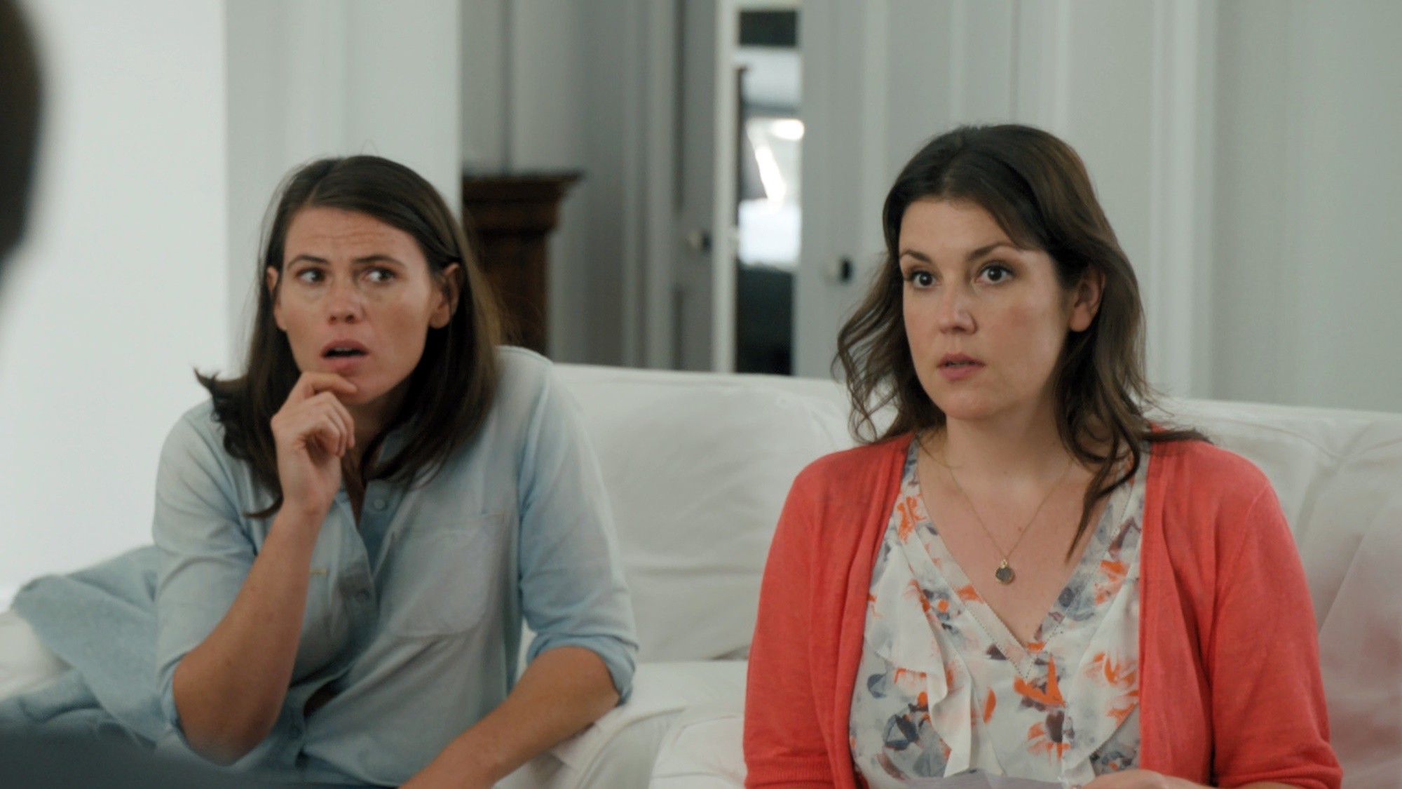 Clea DuVall and Melanie Lynskey in Paramount Pictures' The Intervention (2016)