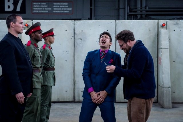 James Franco stars as Dave Skylark and Seth Rogen stars as Aaron Rapoport in Columbia Pictures' The Interview (2014)