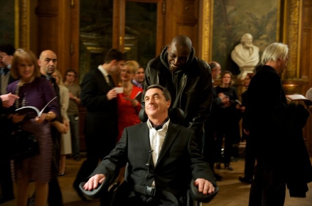 Francois Cluzet stars as Philippe and Omar Sy stars as Driss in The Weinstein Company's The Intouchables (2012)