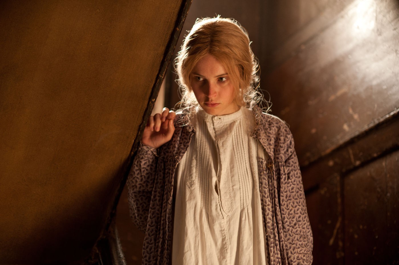 Felicity Jones stars as Nelly Ternan in Sony Pictures Classics' The Invisible Woman (2013). Photo credit by David Appleby.