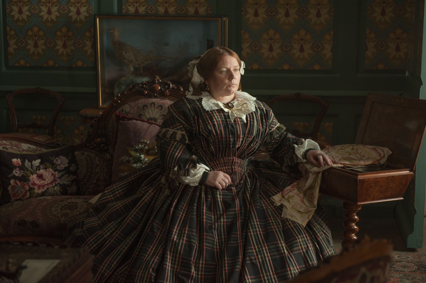 Joanna Scanlan stars as Catherine Dickens in Sony Pictures Classics' The Invisible Woman (2013). Photo credit by David Appleby.