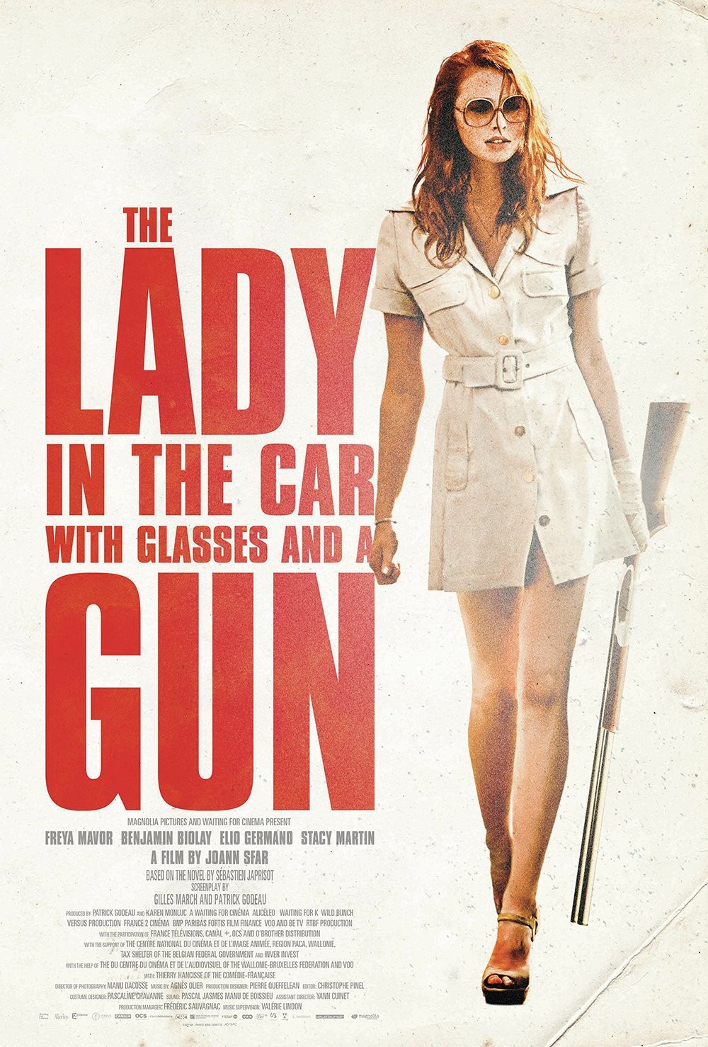 Poster of Magnolia Pictures' The Lady in the Car with Glasses and a Gun (2015)