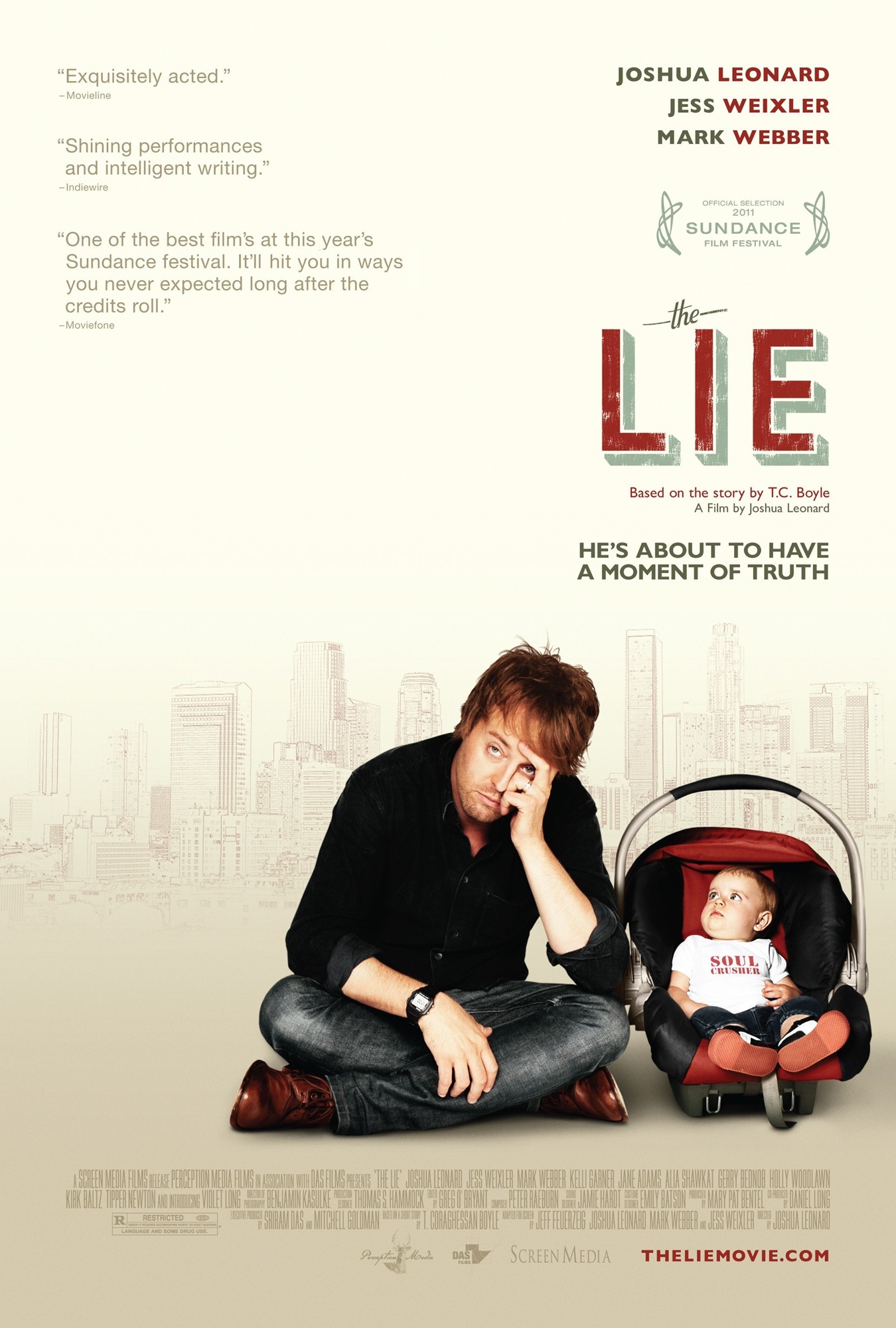 Poster of Screen Media's The Lie (2011)