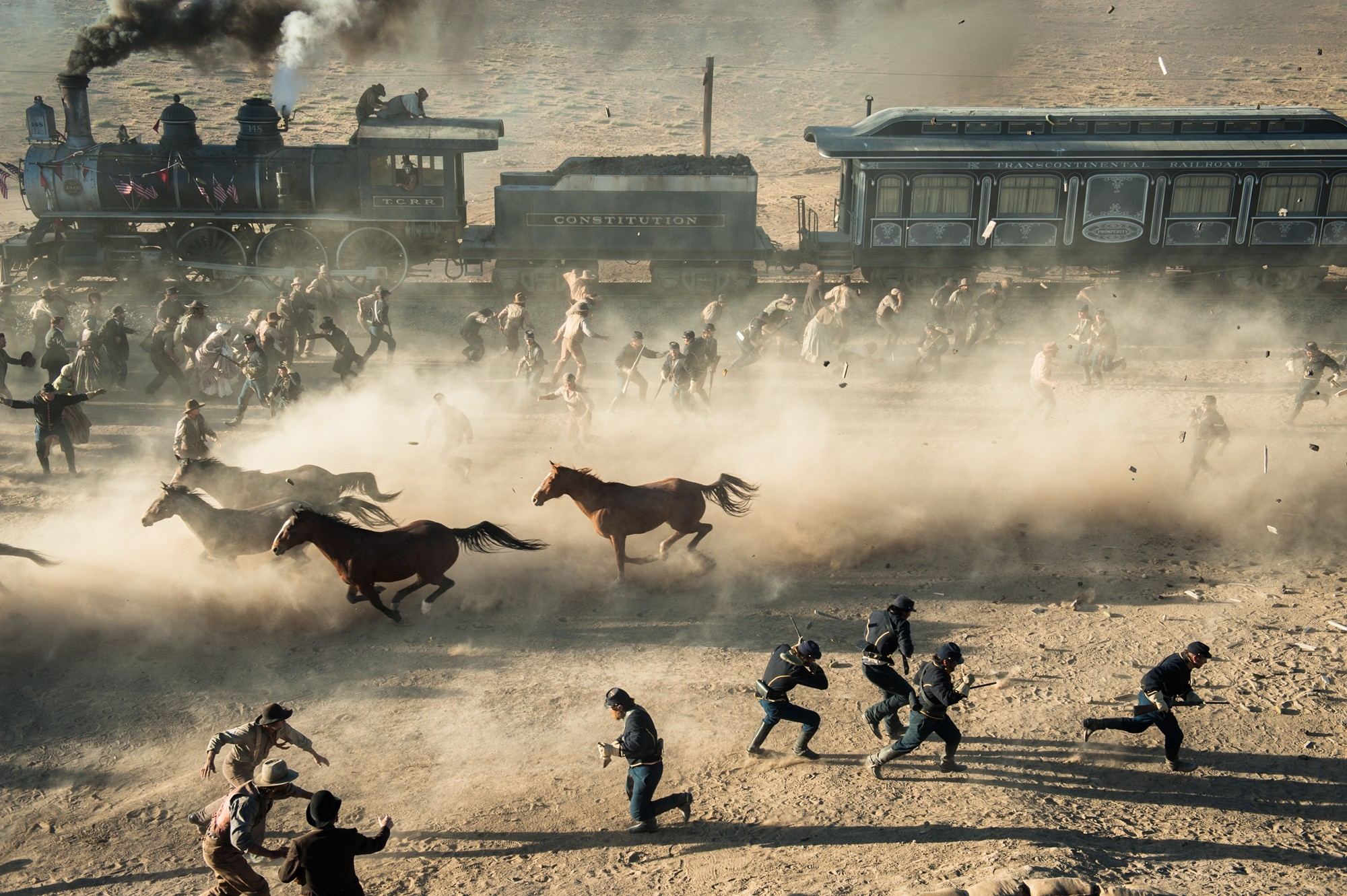 A scene from Walt Disney Pictures' The Lone Ranger (2013)