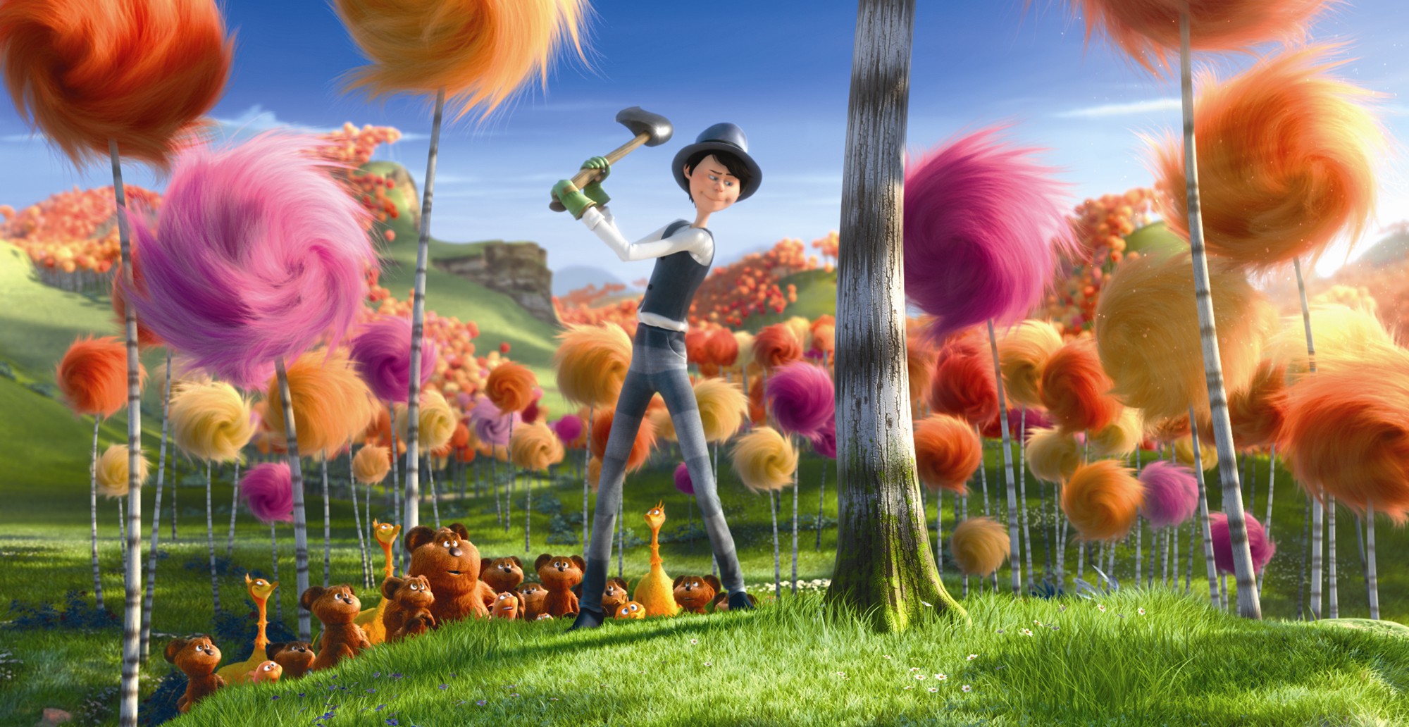 A scene of Universal Pictures' The Lorax (2012)