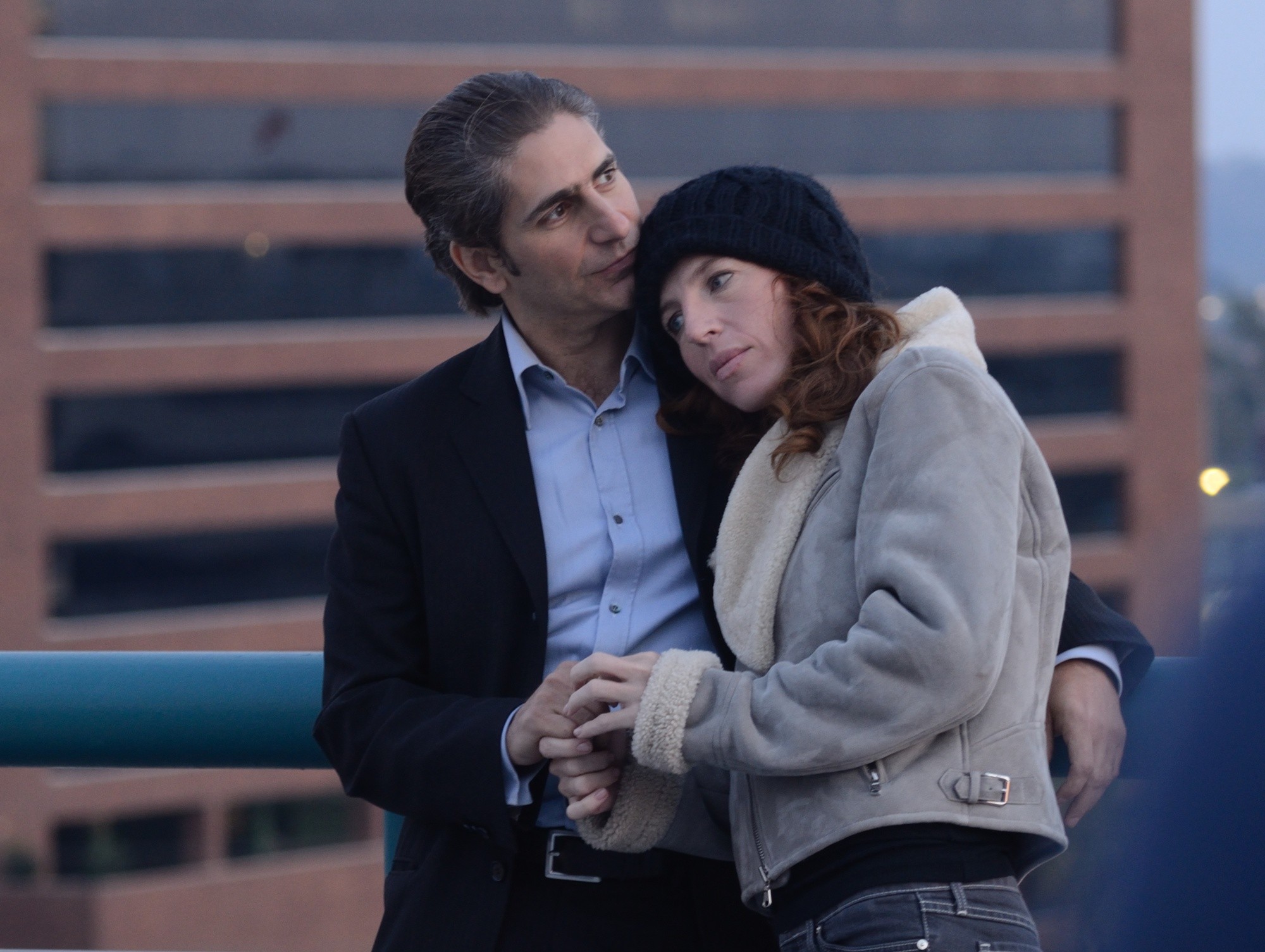 Michael Imperioli stars as Charlie Moon and Tanna Frederick stars as Moxie Landon in A Rainbow Film's The M Word (2014)