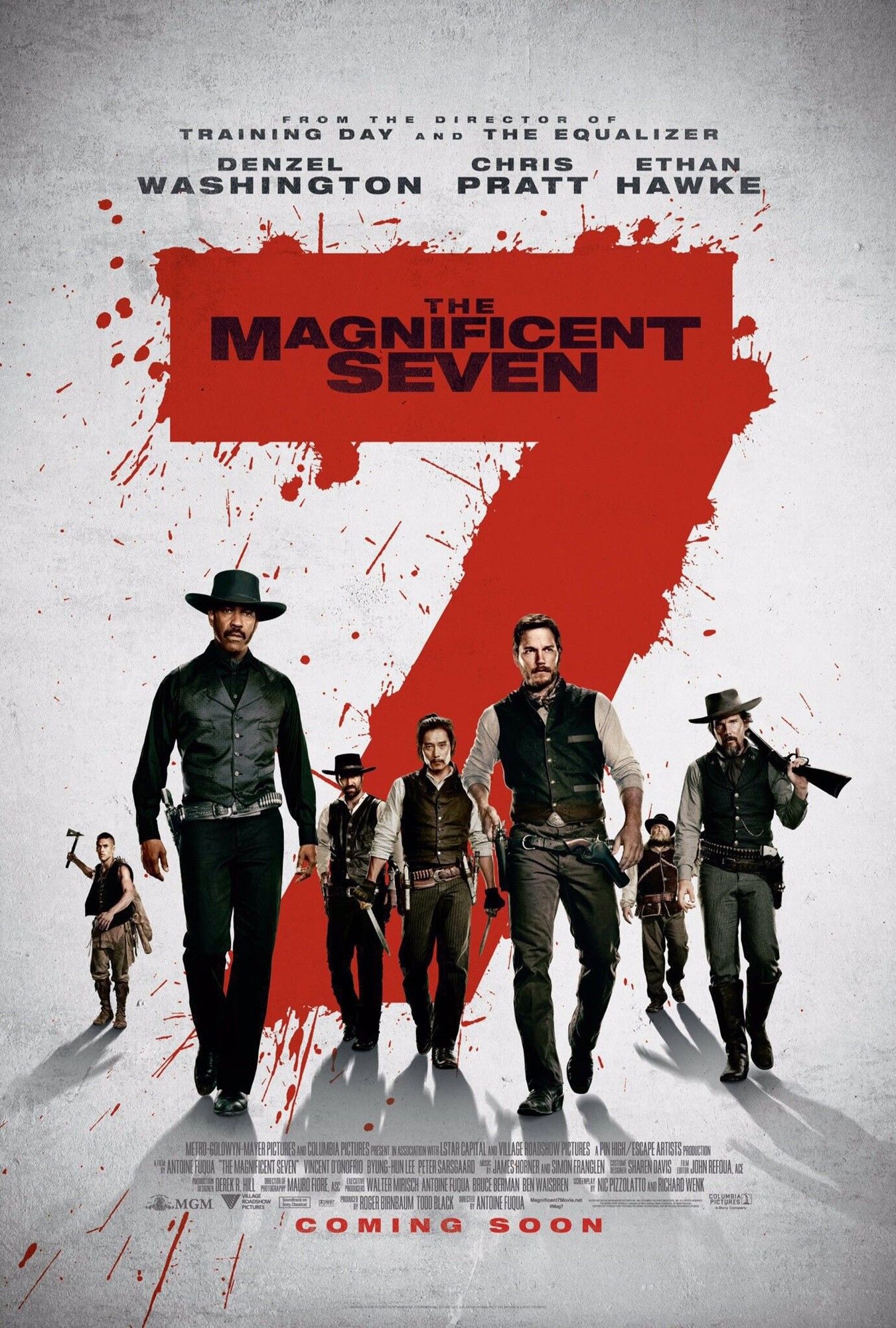 Poster of Columbia Pictures' The Magnificent Seven (2016)