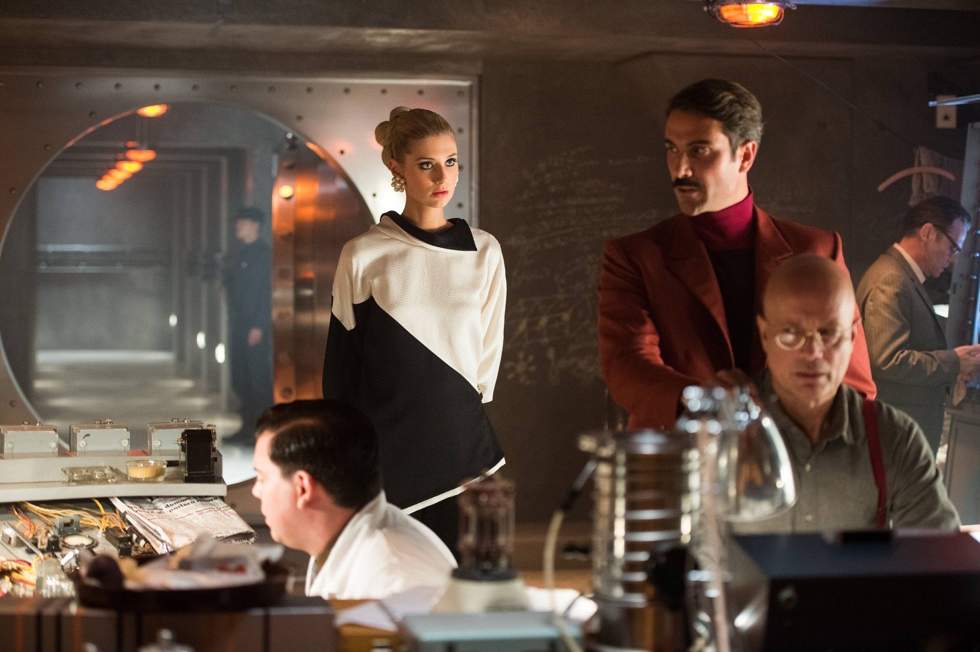 Elizabeth Debicki stars as Victoria Vinciguerra and Luca Calvani stars as Alexander in Warner Bros. Pictures' The Man from U.N.C.L.E. (2015)