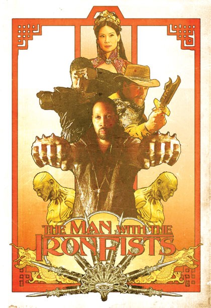 Poster of Universal Pictures' The Man with the Iron Fists (2012)