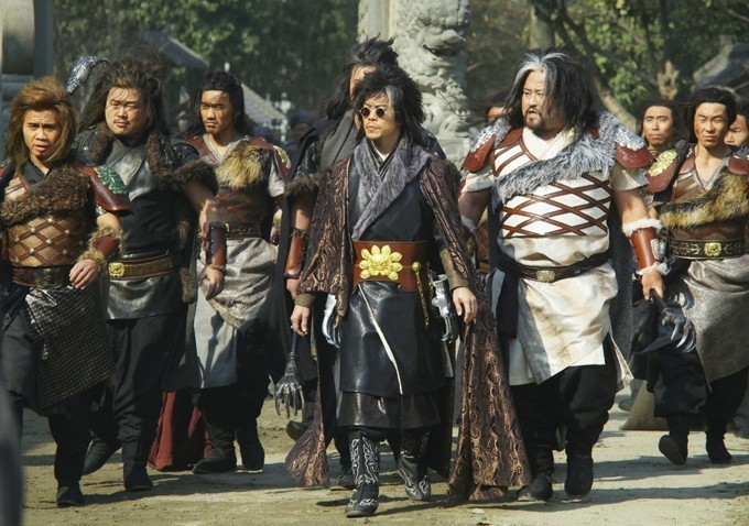 Cung Le stars as Bronze Lion and Byron Mann stars as Silver Lion in Universal Pictures' The Man with the Iron Fists (2012)