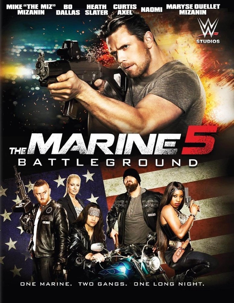 Poster of Sony Pictures Home Entertainment's The Marine 5: Battleground