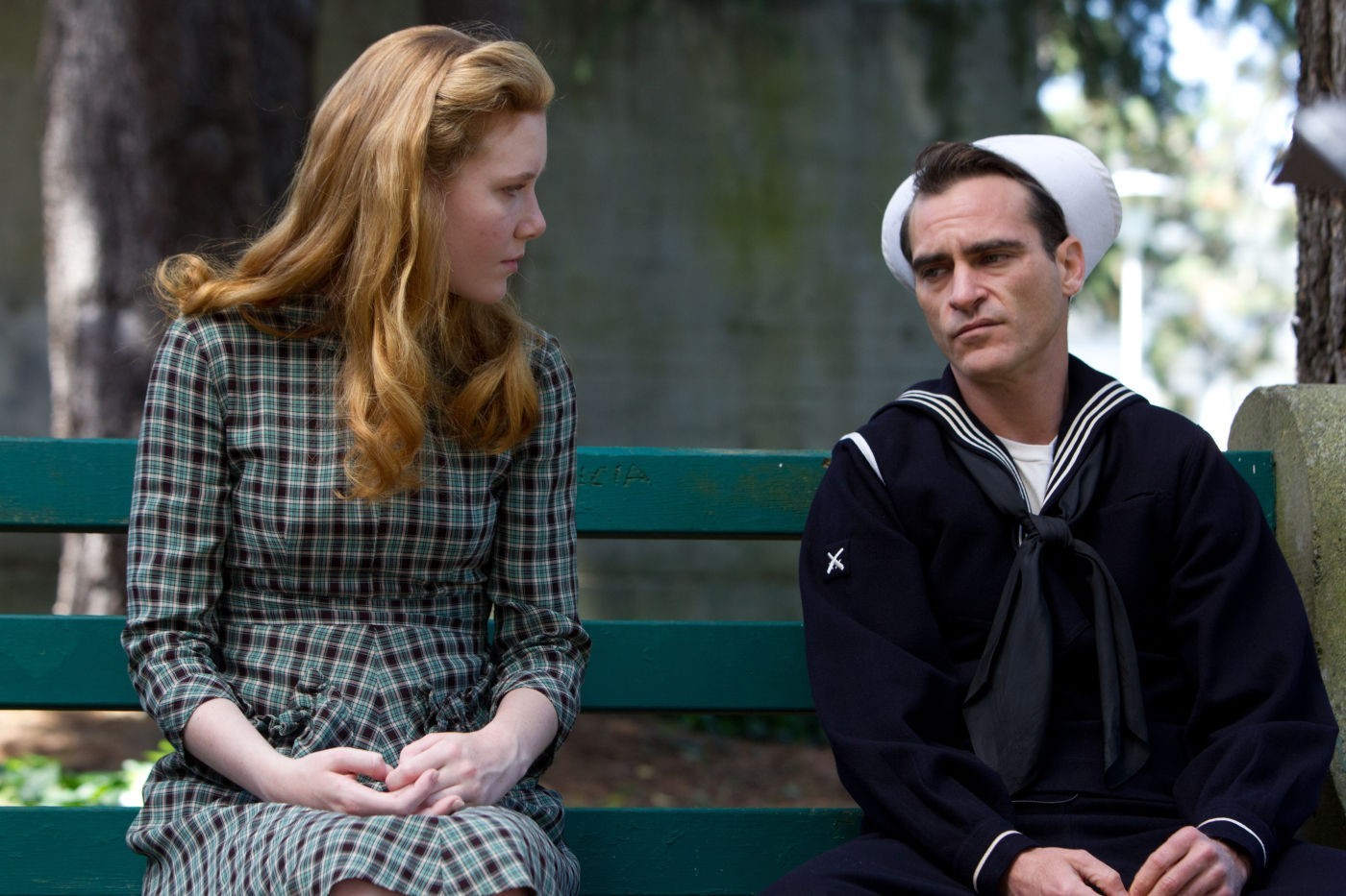 Amy Adams stars as Mary Sue Dodd and Joaquin Phoenix stars as Freddie Sutton in The Weinstein Company's The Master (2012)
